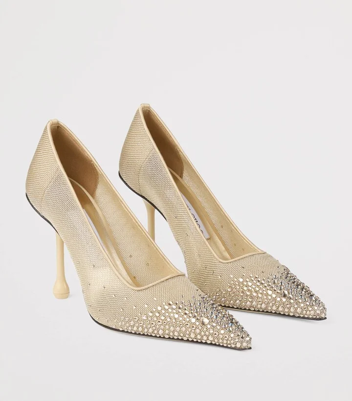 Jimmy Choo Ixia 95 Mesh Pumps - Image 2