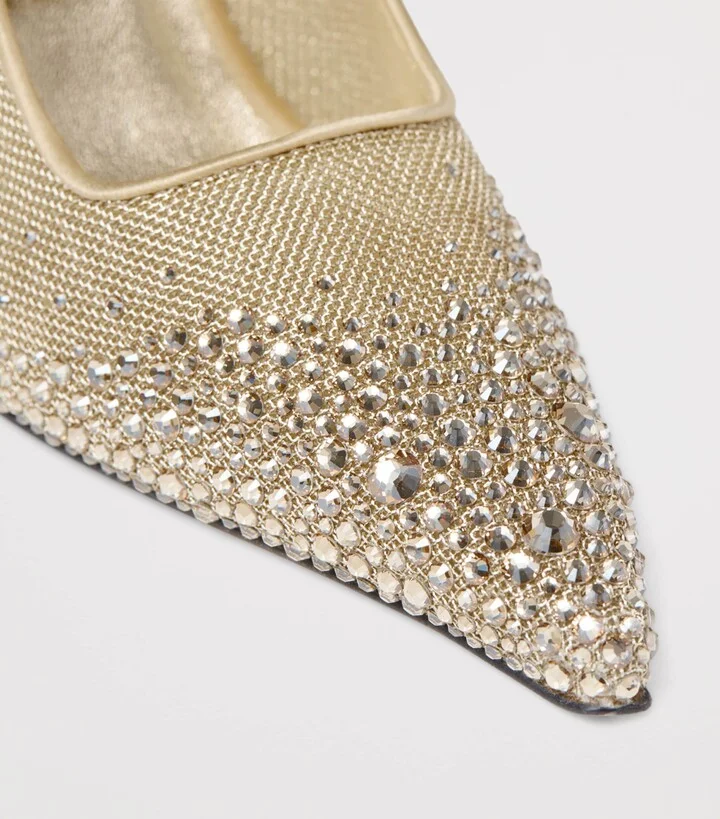 Jimmy Choo Ixia 95 Mesh Pumps - Image 5