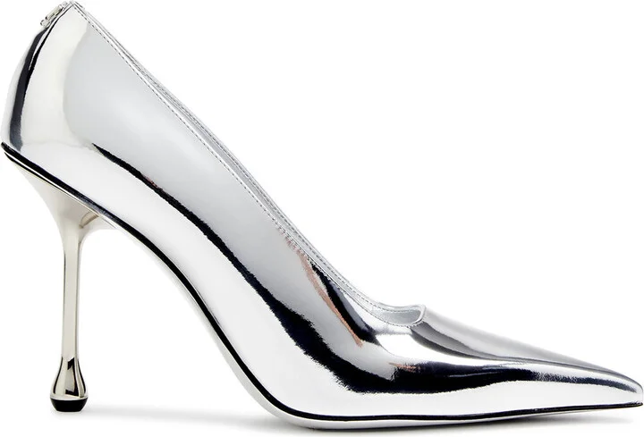 Jimmy Choo Ixia 95 Metallic Patent Leather Pumps