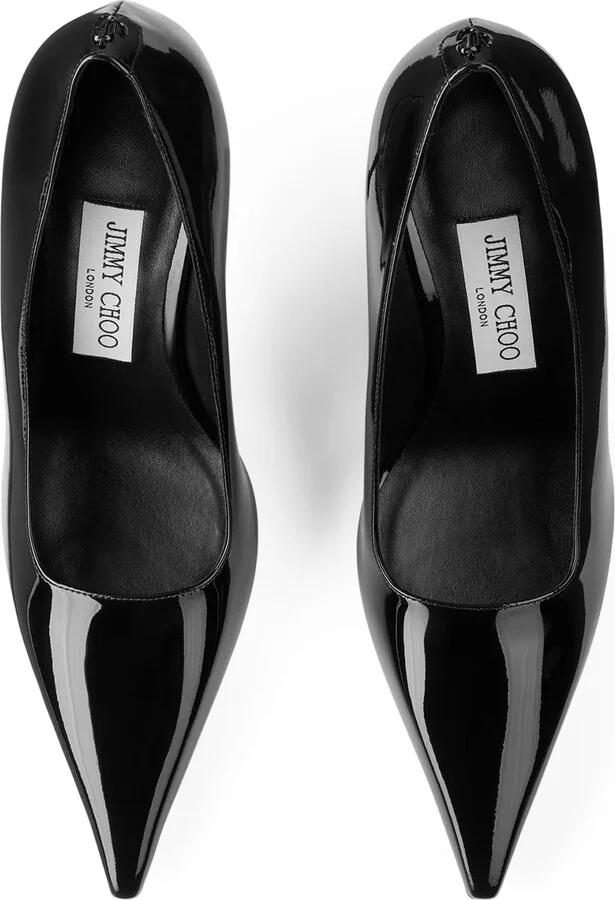 Jimmy Choo Ixia 95 Patent Leather Pumps - Image 3