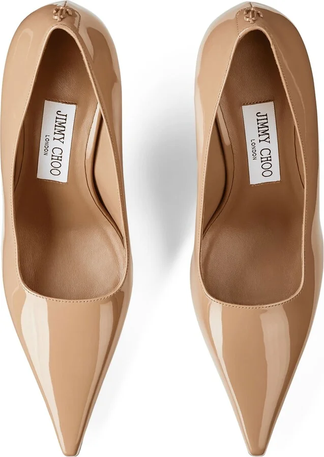 Jimmy Choo Ixia 95 Patent Leather Pumps - Image 3