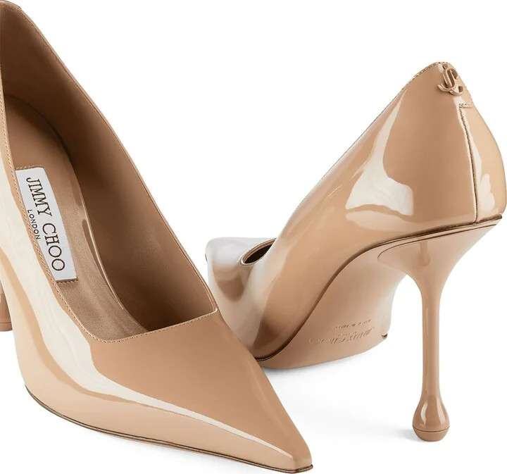 Jimmy Choo Ixia 95 Patent Leather Pumps - Image 6