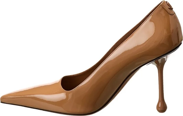 Jimmy Choo Ixia 95 Patent Pump - Image 2