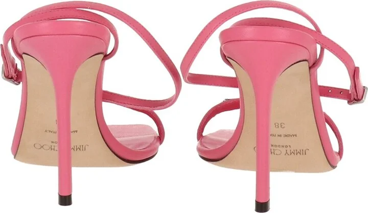 Jimmy Choo Jaxon 95 Leather Sandal - Image 2
