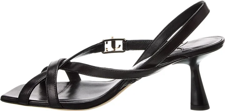 Jimmy Choo Jess 65 Leather Slingback Sandal - Image 2