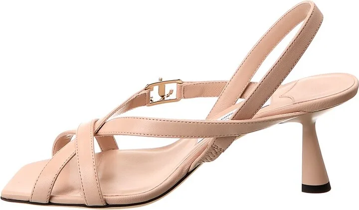 Jimmy Choo Jess 65 Leather Slingback Sandal - Image 2
