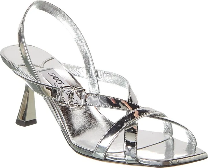 Jimmy Choo Jess 65 Leather Slingback Sandal