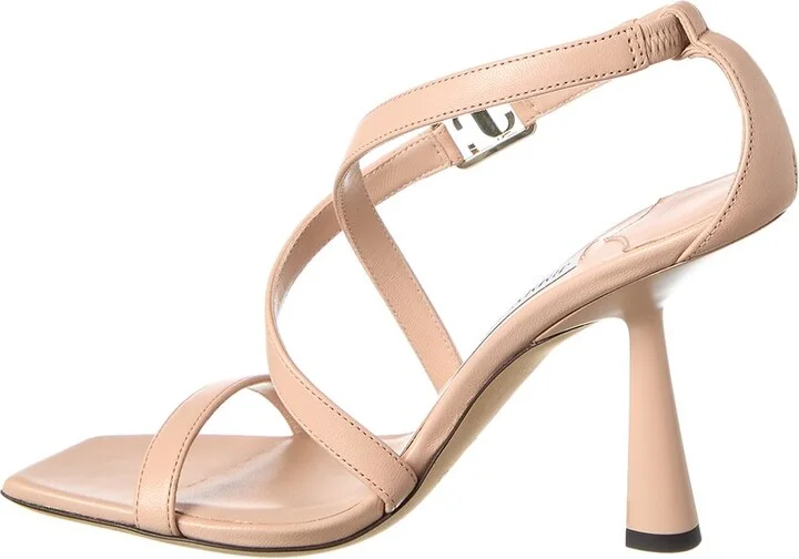 Jimmy Choo Jessica 100 Leather Sandal - Image 2