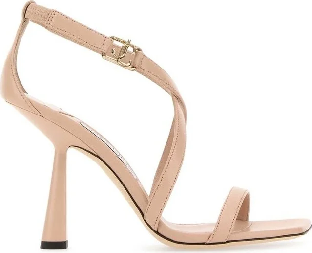 Jimmy Choo Jessica Cross Strap Sandals