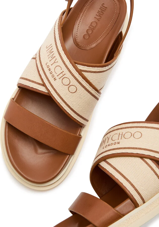 Jimmy Choo Joa 40 Leather Sandals - Image 3