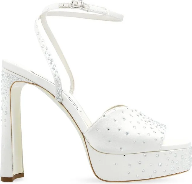 Jimmy Choo Karli 125 Embellished Sandals