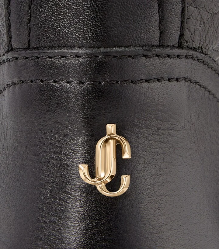 Jimmy Choo Leather Biker Boots - Image 3