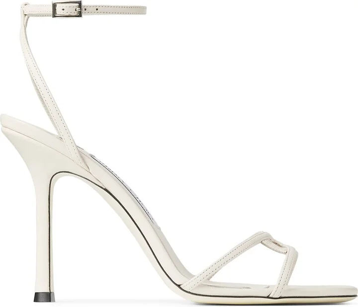 Jimmy Choo Leo 1998 110 Leather Heeled Sandals