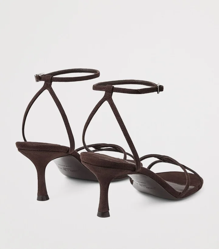 Jimmy Choo Leo 1998 65 Leather Heeled Sandals - Image 4