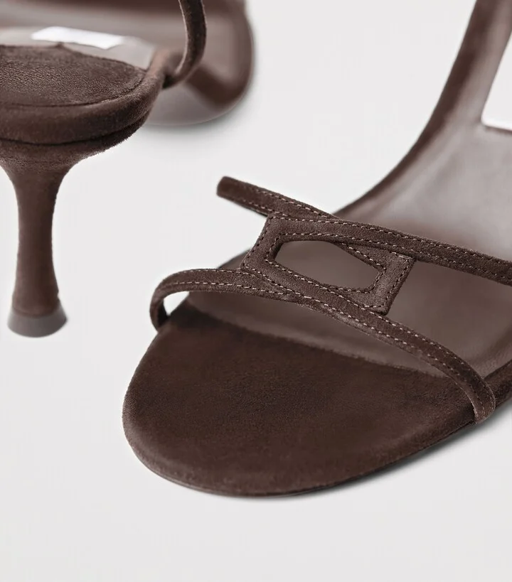 Jimmy Choo Leo 1998 65 Leather Heeled Sandals - Image 5