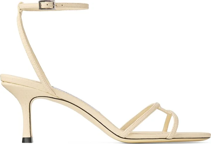 Jimmy Choo Leo 1998 65 Leather Heeled Sandals