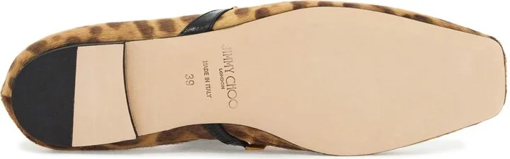 JIMMY CHOO leopard print tilda ballerina - Image 5