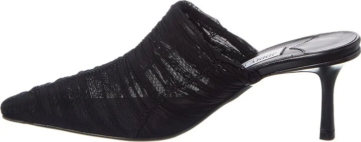 Jimmy Choo Lotta 65 Ruched Tulle Mule - Image 2