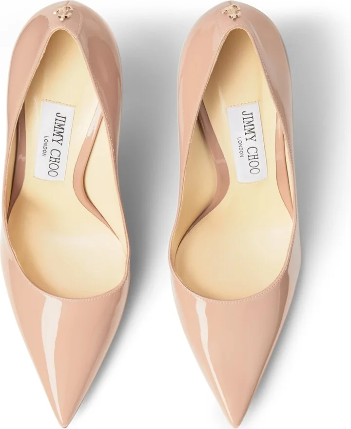 Jimmy Choo Love 100 Patent Leather Pumps - Image 2