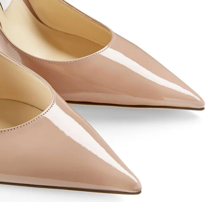 Jimmy Choo Love 100 Patent Leather Pumps - Image 3