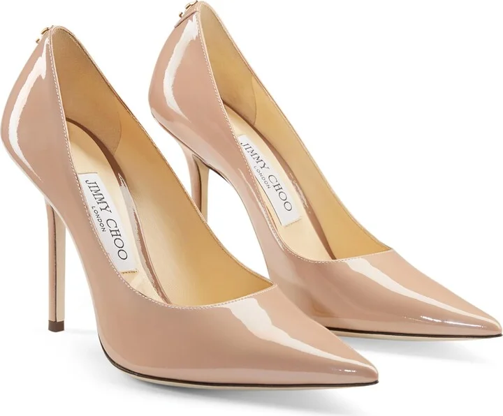 Jimmy Choo Love 100 Patent Leather Pumps - Image 5