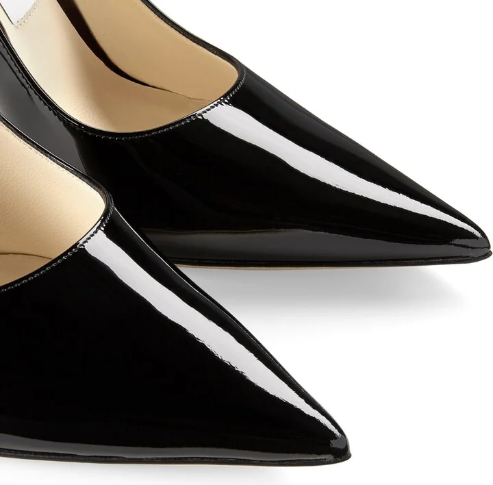 Jimmy Choo Love 100 Patent Pumps - Image 3