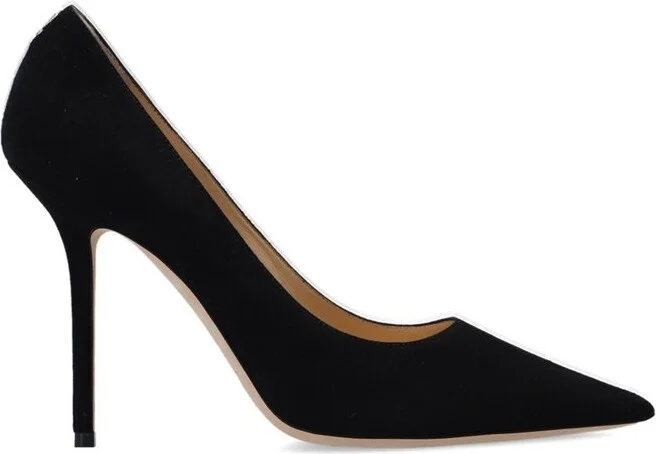 Jimmy Choo Love 100 Pointed Toe Pumps