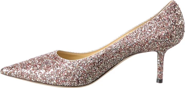 Jimmy Choo Love 65 Glitter Pump - Image 2