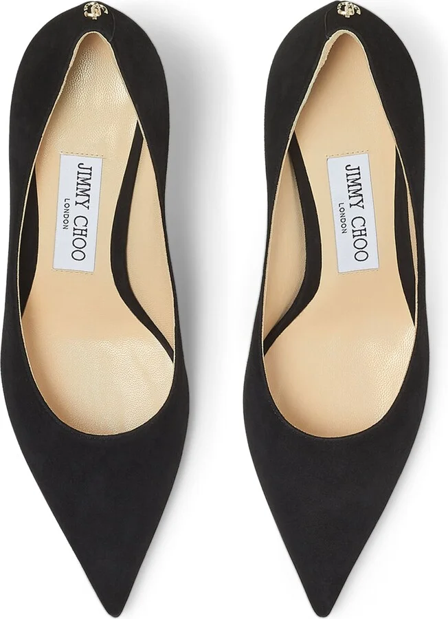 Jimmy Choo Love 65 Suede Pumps - Image 3