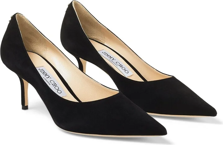 Jimmy Choo Love 65 Suede Pumps - Image 5