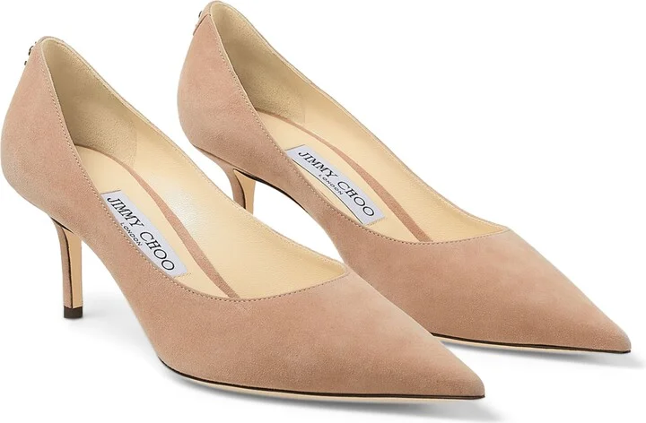 Jimmy Choo Love 65 Suede Pumps - Image 3