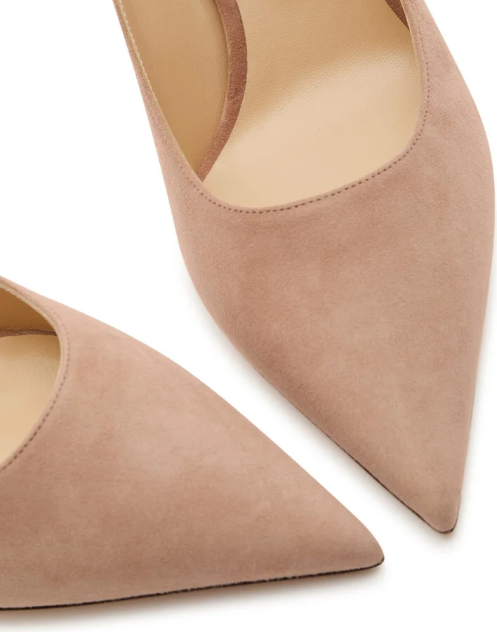 Jimmy Choo Love 65 Suede Pumps - Image 3