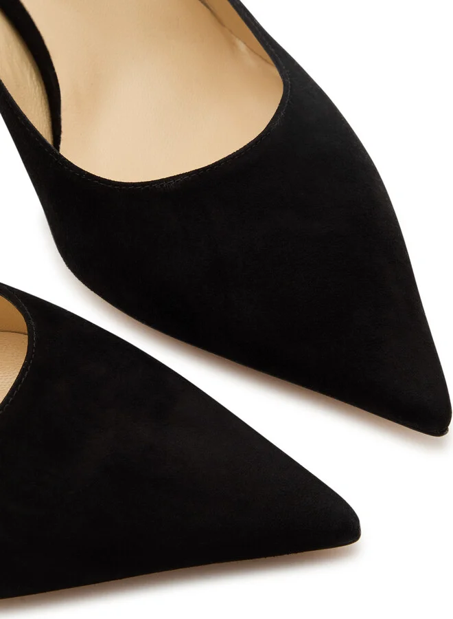 Jimmy Choo Love 65 Suede Pumps - Image 8