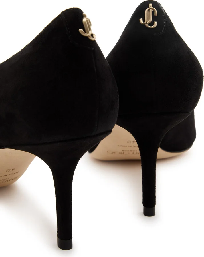 Jimmy Choo Love 65 Suede Pumps - Image 9