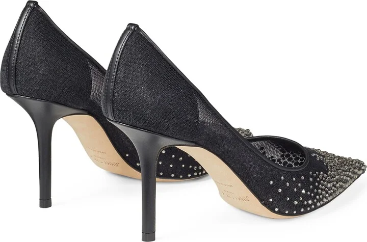 Jimmy Choo Love 85 Embellished Pumps - Image 2