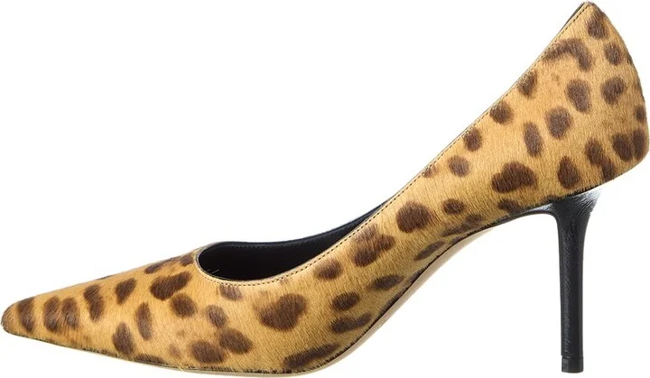 Jimmy Choo Love 85 Haircalf Pump - Image 2