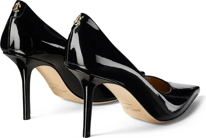 Jimmy Choo Love 85 Leather Pumps - Image 2