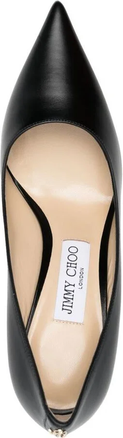 Jimmy Choo Love 85 Leather Pumps - Image 2