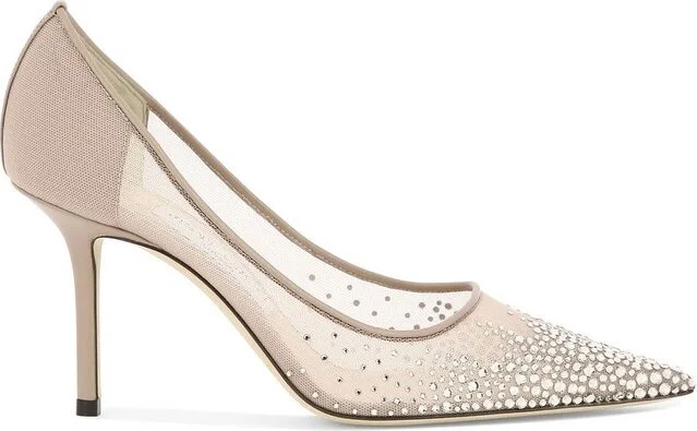 Jimmy Choo Love 85 Pointed-Toe Pumps
