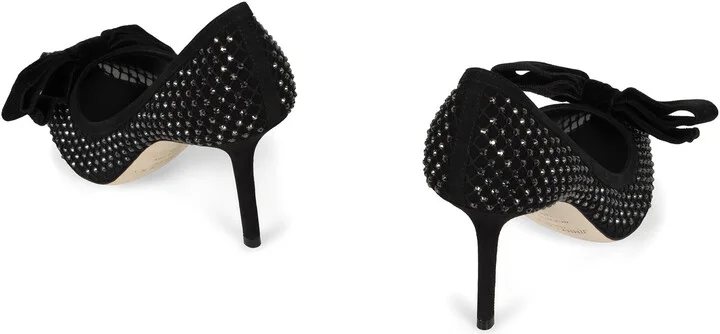 Jimmy Choo Love 85 Pointy-Toe Pumps - Image 4