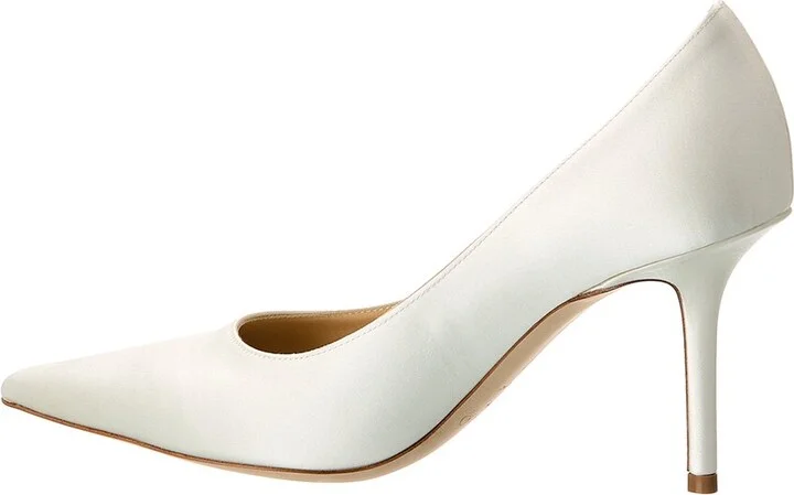 Jimmy Choo Love 85 Satin Pump - Image 2
