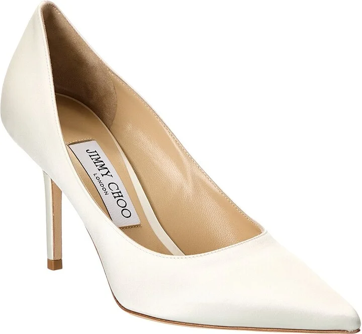 Jimmy Choo Love 85 Satin Pump