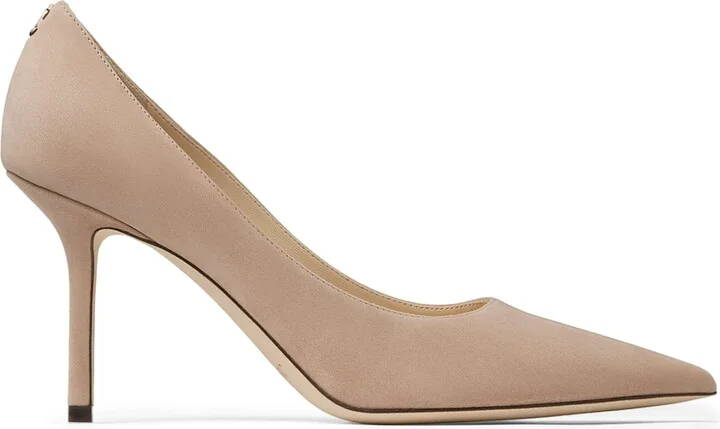 Jimmy Choo Love 85 Suede Pumps - Image 2
