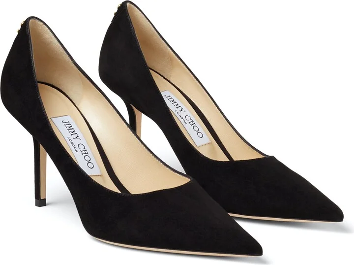 Jimmy Choo Love 85 Suede Pumps - Image 4