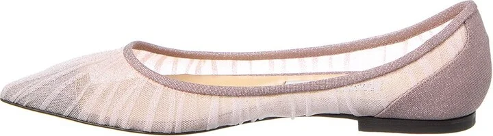 Jimmy Choo Love Glitter Flat - Image 2