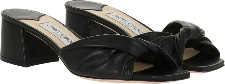 Jimmy Choo Lyn 45 Leather Sandal