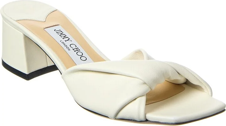 Jimmy Choo Lyn 45 Leather Sandal