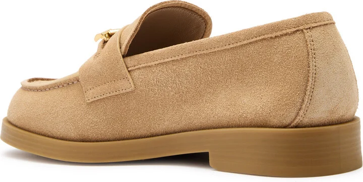 Jimmy Choo Maddie Diamond Suede Loafers - Image 7