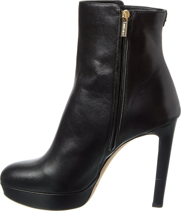 Jimmy Choo Maggie 115 Leather Bootie - Image 2