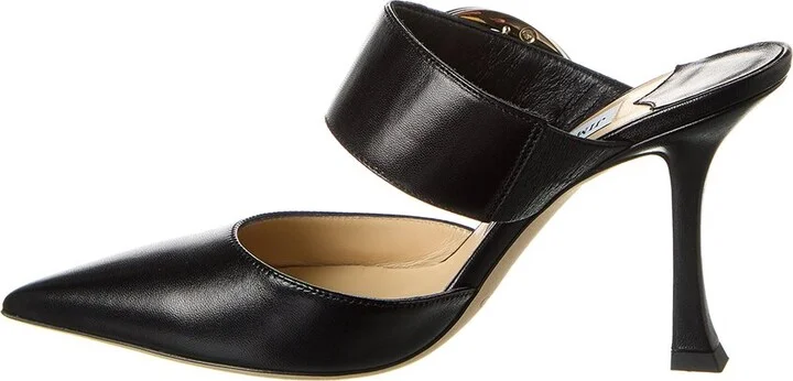 Jimmy Choo Magie 90 Leather Pump - Image 2